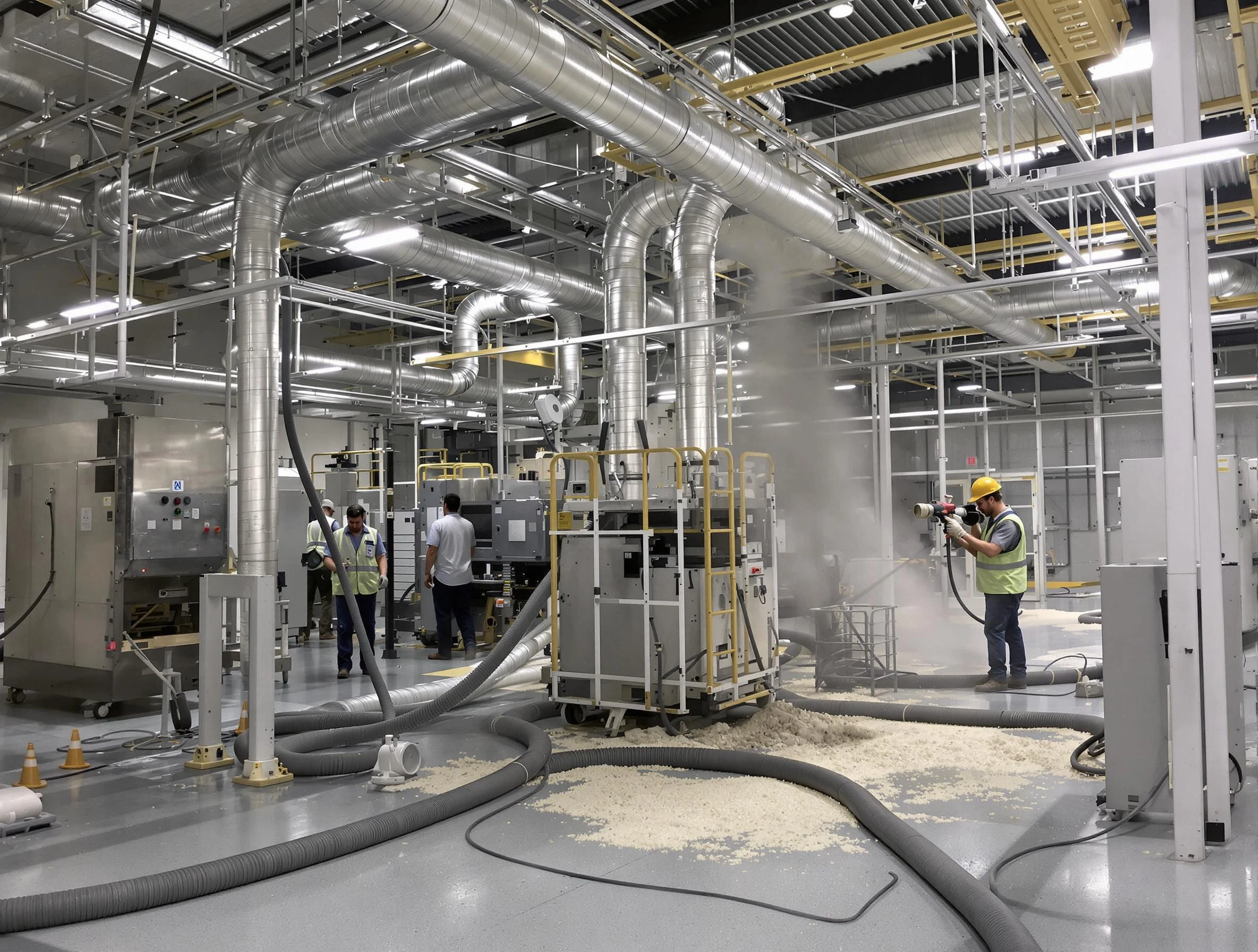 Heavy-duty industrial duct cleaning by Douglasville Air Duct Cleaning in Douglasville